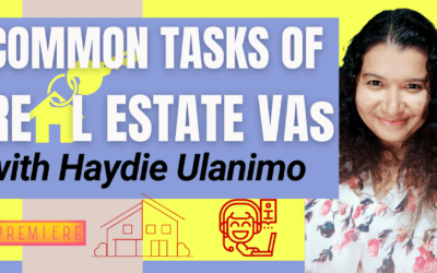 Ep 110: 3 Common Duties of a Real Estate Virtual Assistant