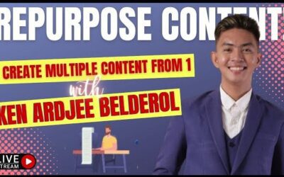Ep 152 – Repurposing Content Strategy | How to Create Multiple Contents from One